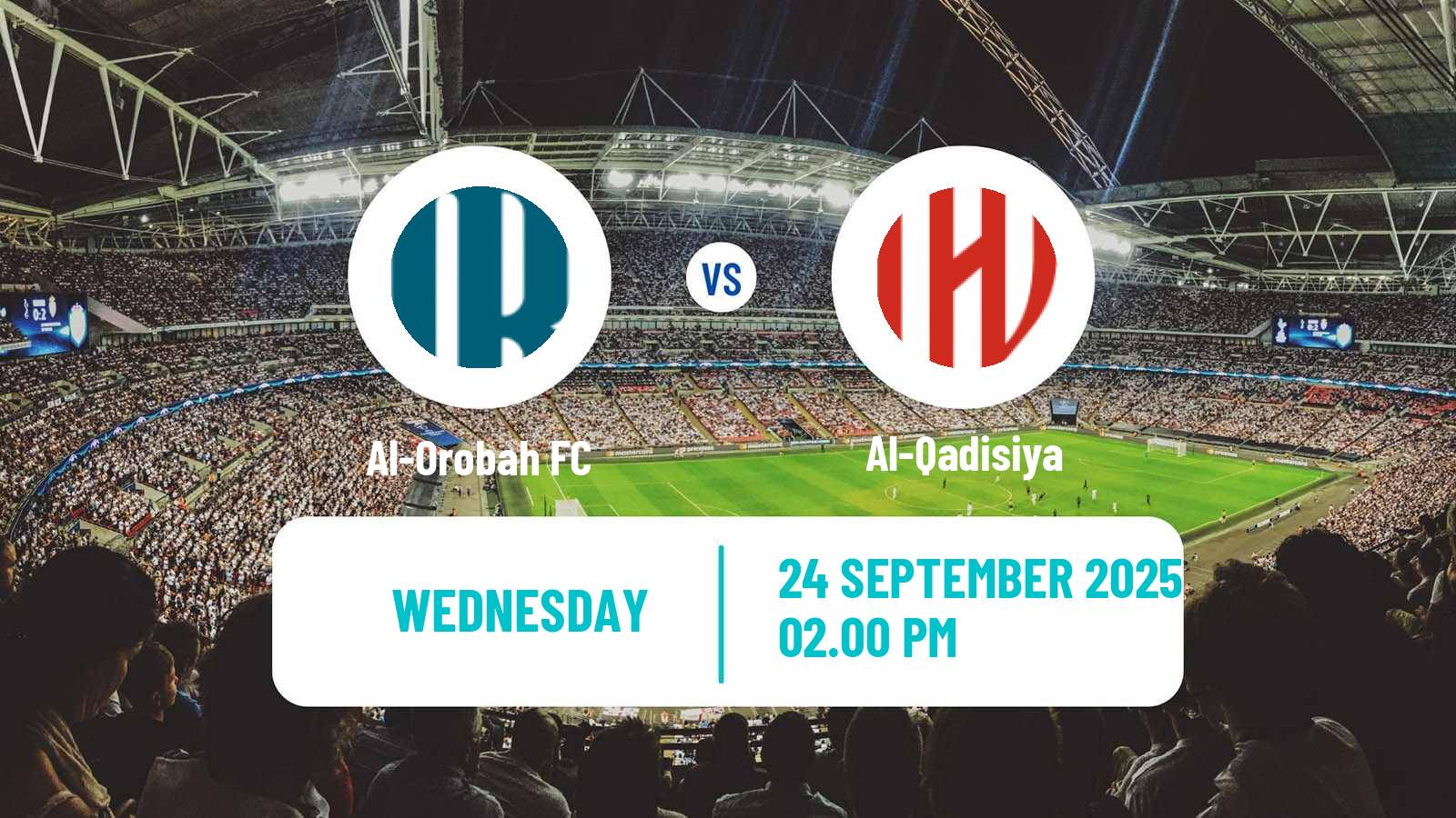 Football Saudi King Cup Al-Orobah - Al-Qadisiya