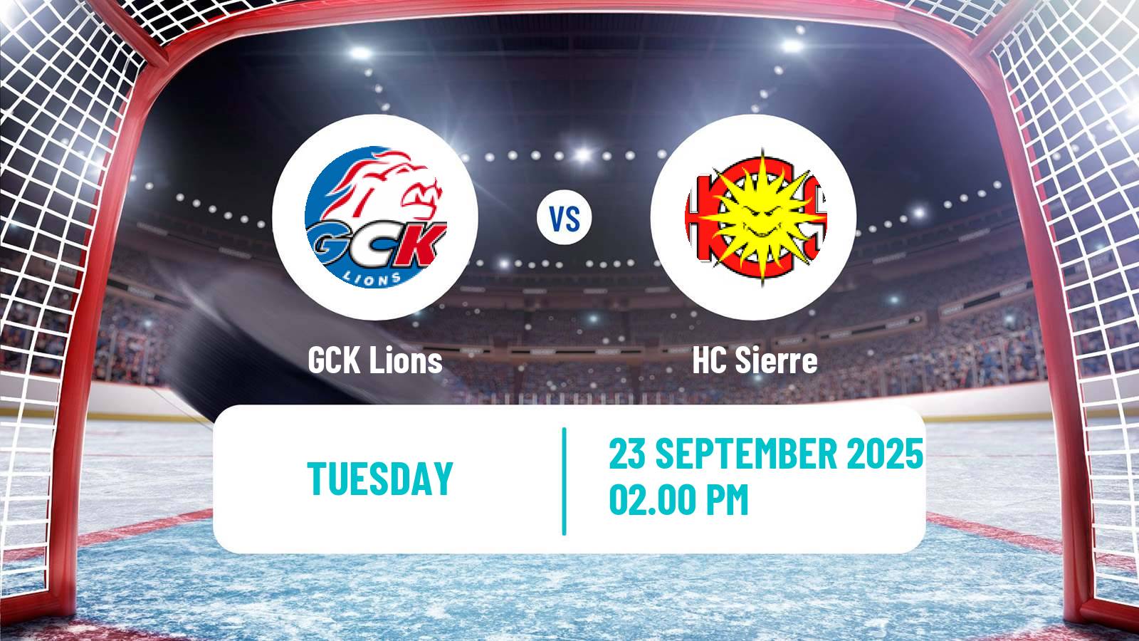 Hockey Swiss League Hockey GCK Lions - Sierre