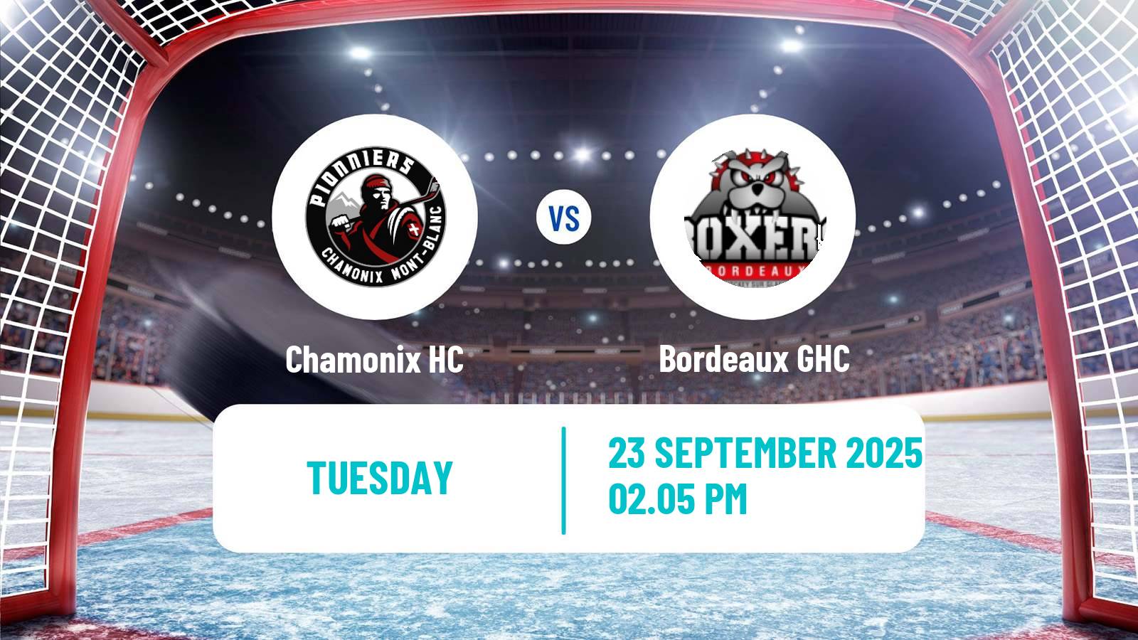 Hockey French Ligue Magnus Chamonix - Bordeaux