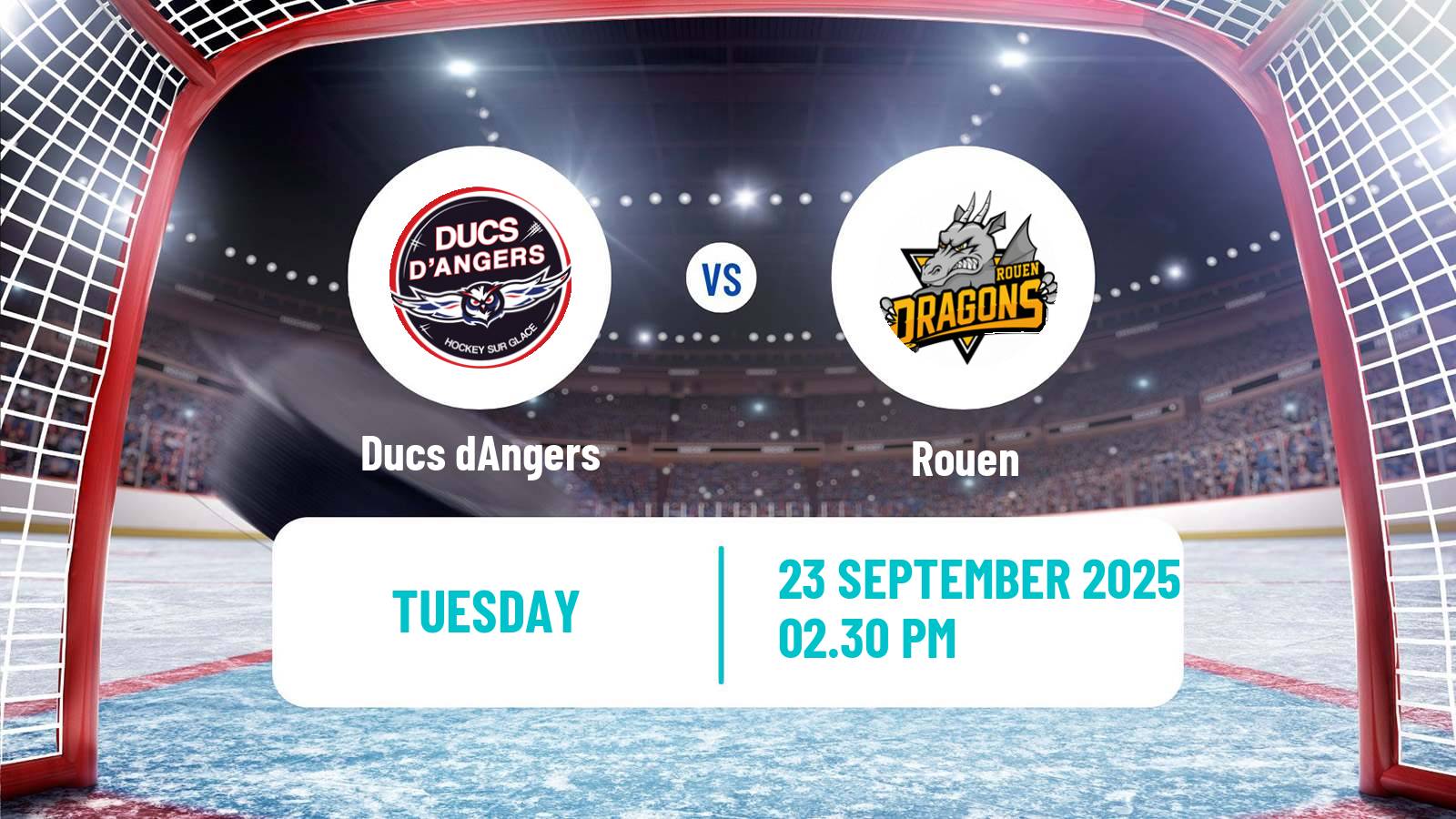 Hockey French Ligue Magnus Angers - Rouen