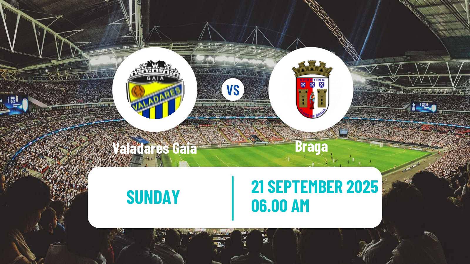 Football Portuguese Liga BPI Women Valadares Gaia - Braga