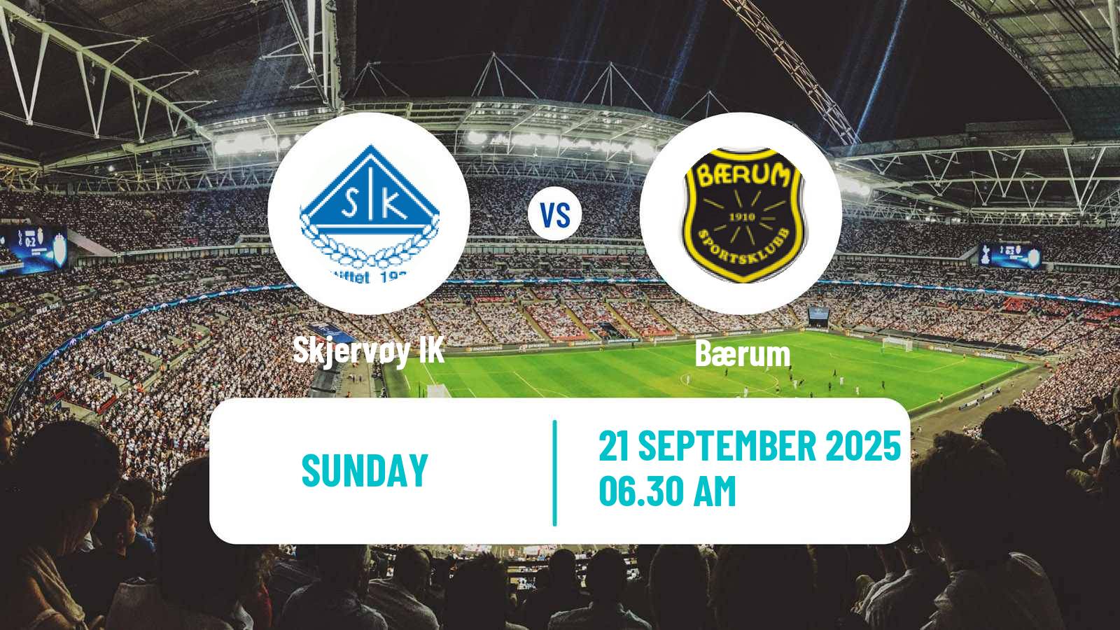 Football Norwegian Division 3 - Group 1 Skjervøy - Bærum