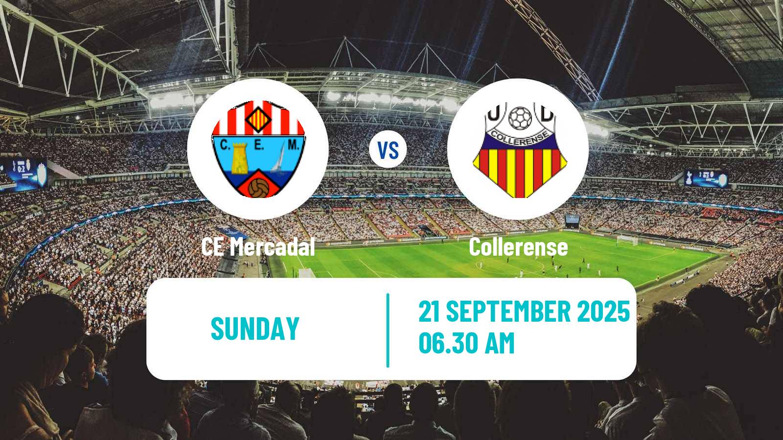 Football Spanish Tercera RFEF - Group 11 Mercadal - Collerense