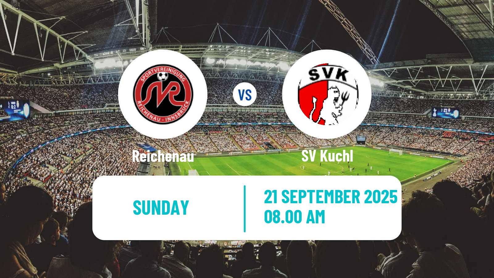 Football Austrian Regionalliga West Reichenau - Kuchl