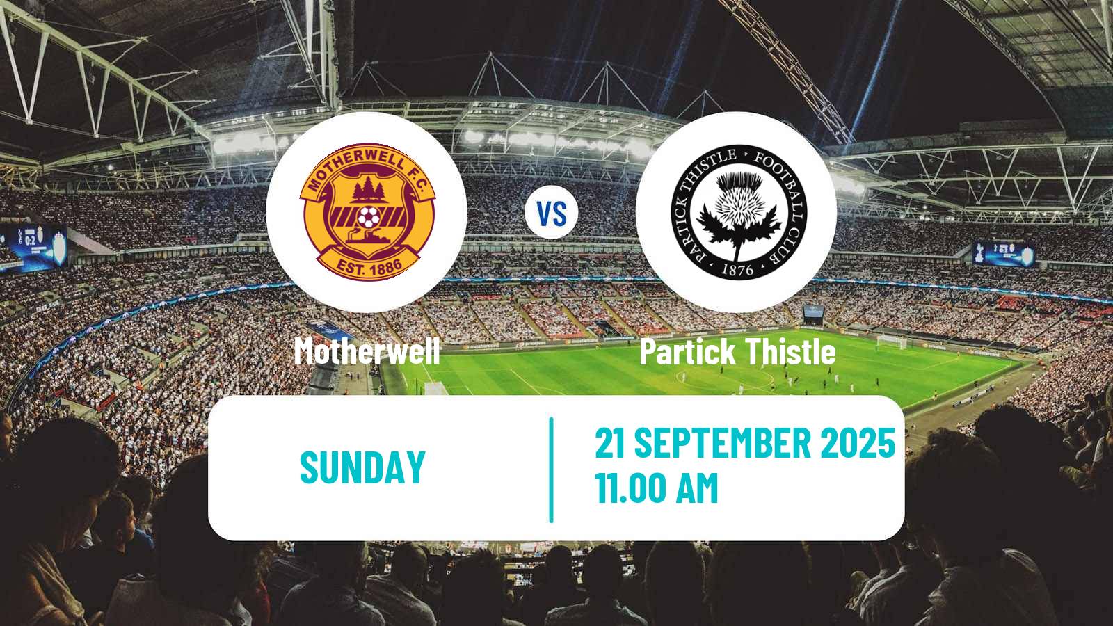 Football Scottish SWPL 1 Women Motherwell - Partick Thistle