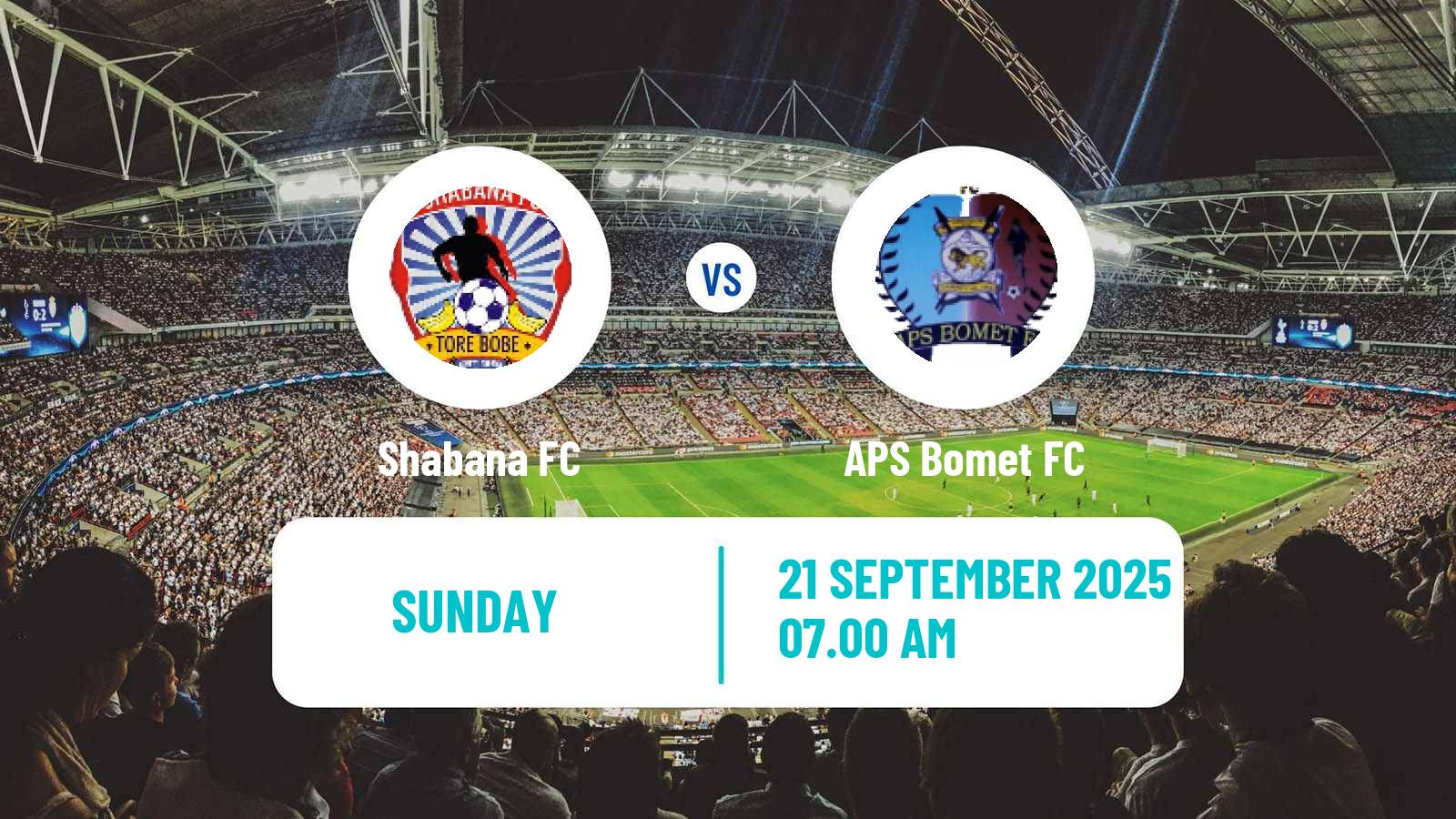 Football Kenyan Premier League Shabana - APS Bomet