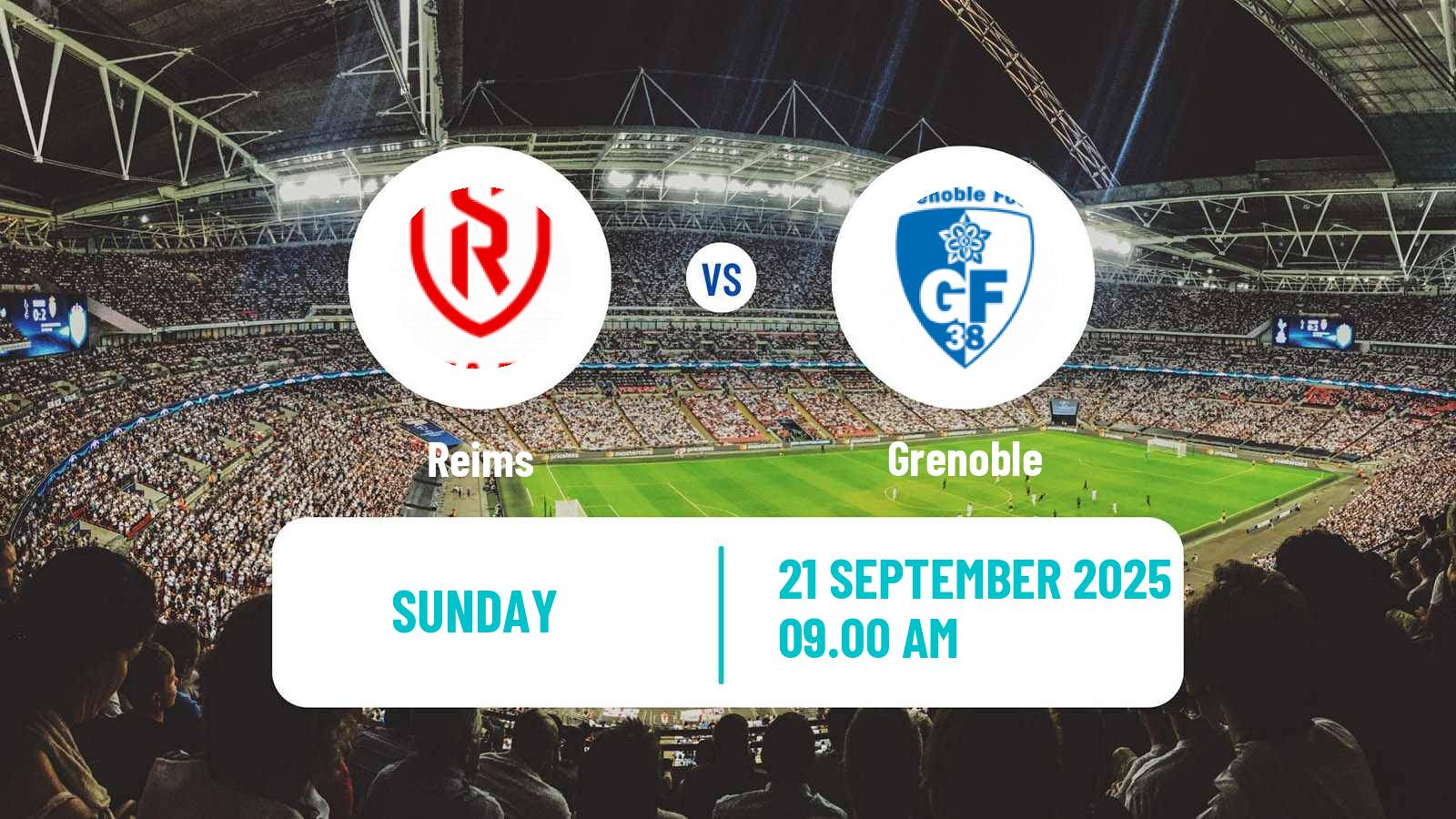 Football French Division 2 Women Reims - Grenoble
