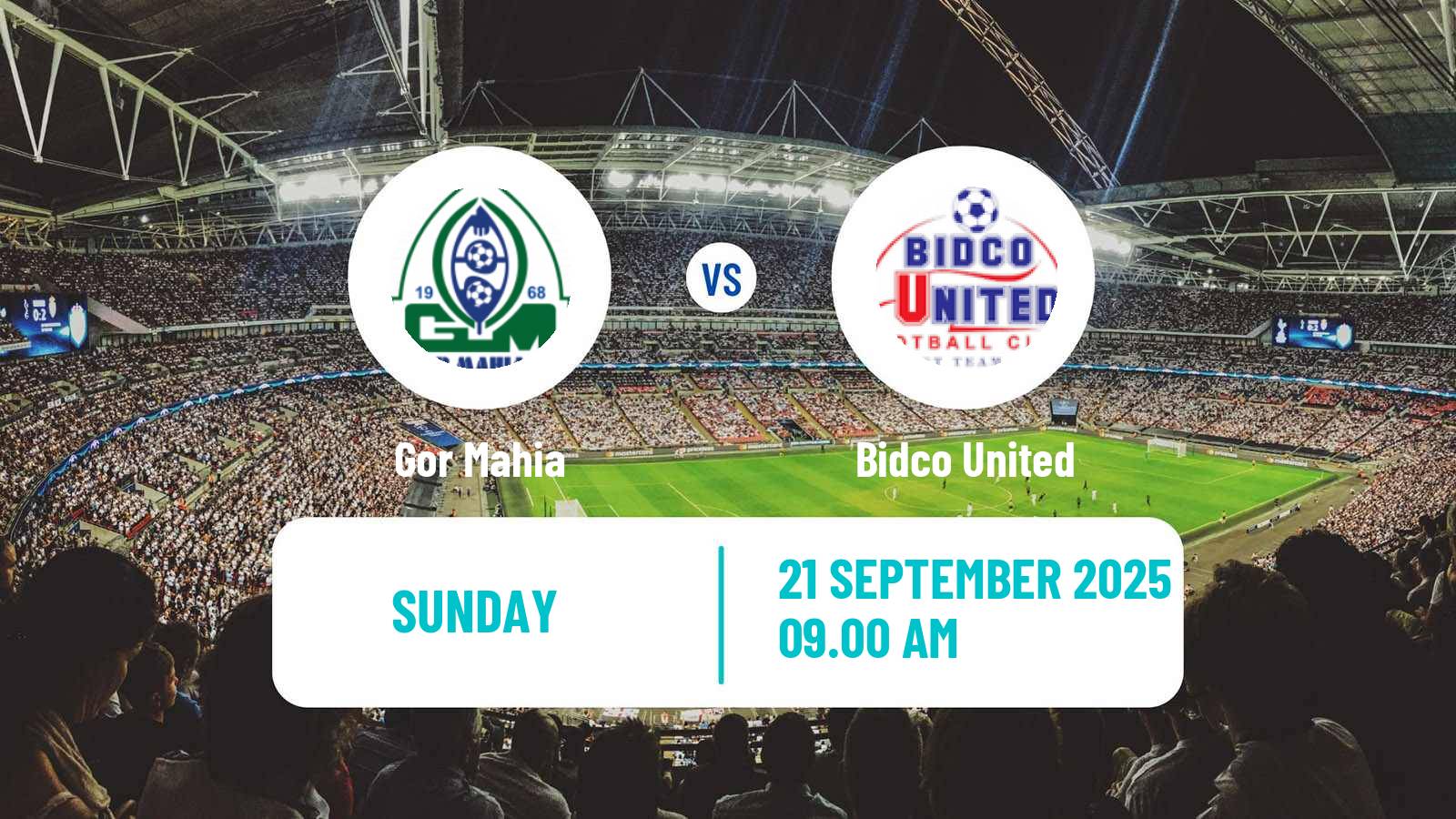 Football Kenyan Premier League Gor Mahia - Bidco United