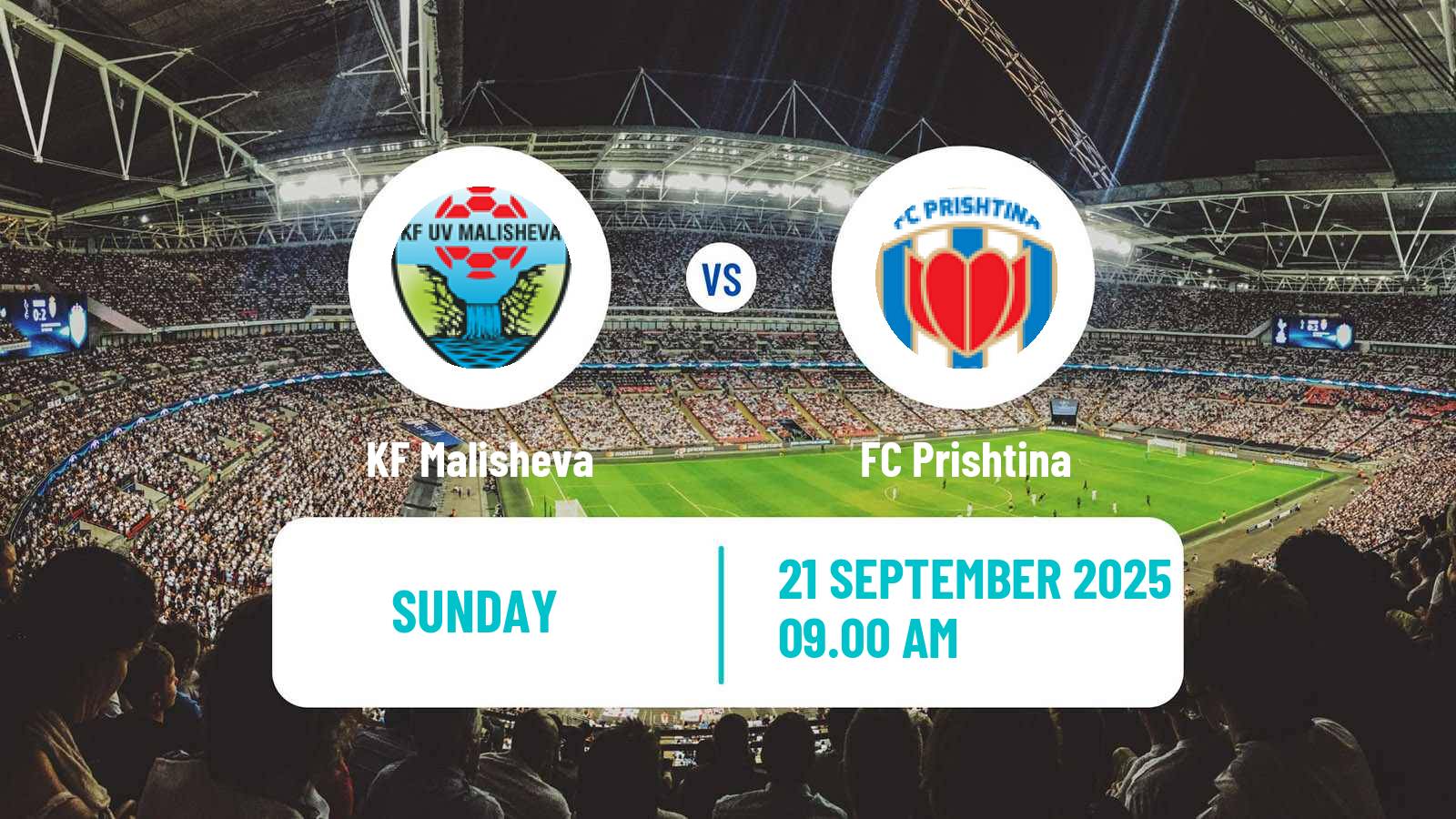 Football Kosovo Superliga Malisheva - Prishtina