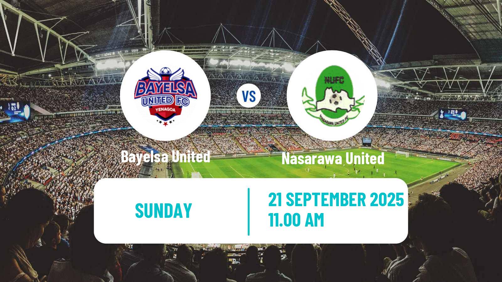 Football Nigerian Premier League Bayelsa United - Nasarawa United