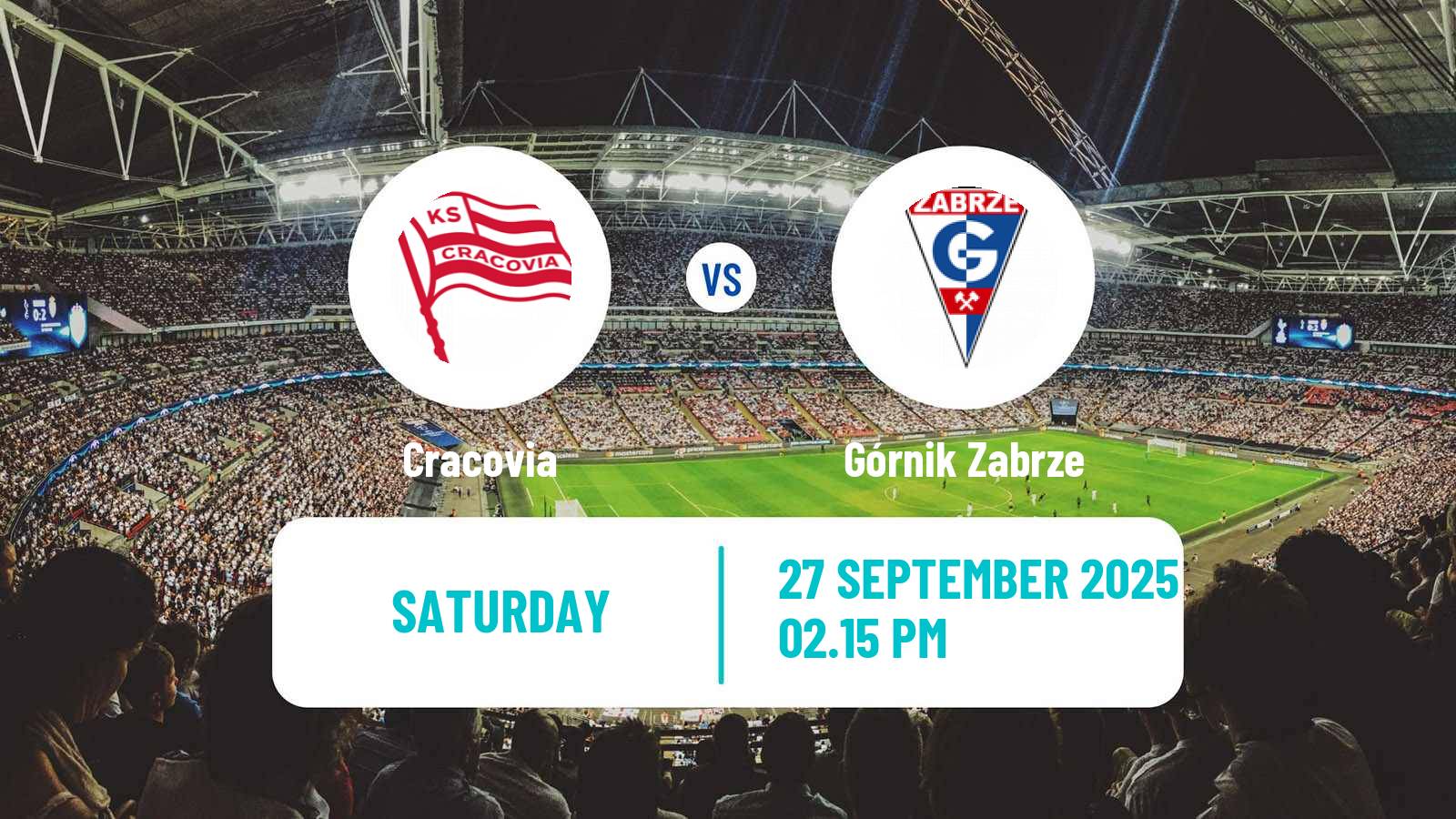 Football Polish Ekstraklasa Cracovia - Górnik Zabrze
