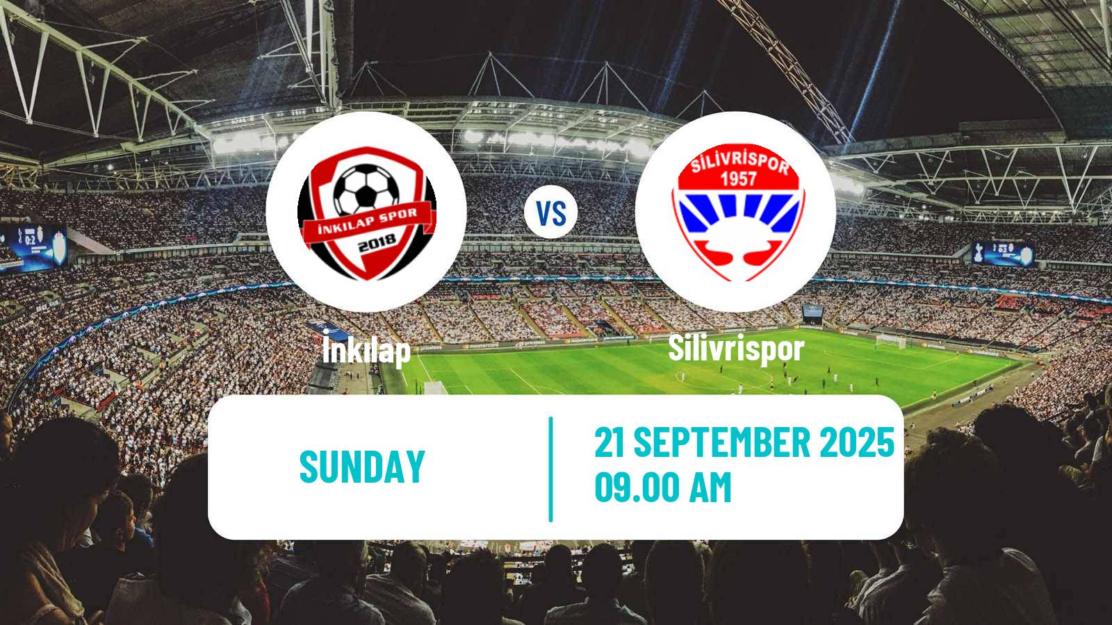 Football Turkish 3 Lig Group 1 İnkılap - Silivrispor