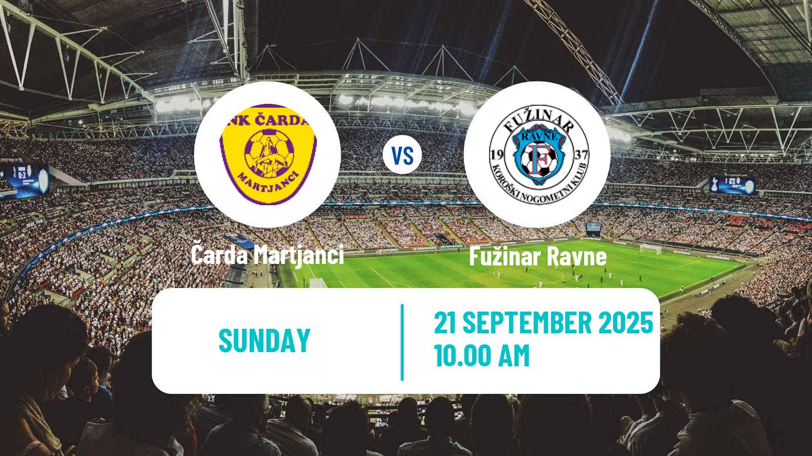 Football Slovenian 3 SNL East Čarda Martjanci - Fužinar Ravne