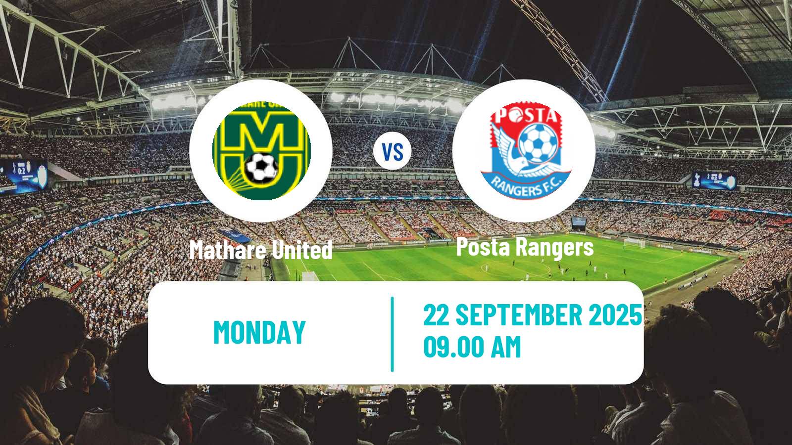 Football Kenyan Premier League Mathare United - Posta Rangers