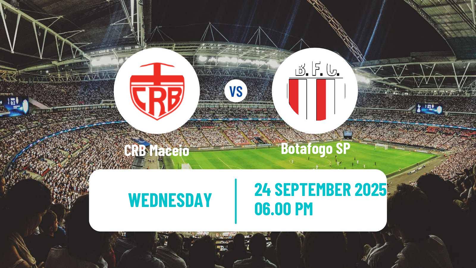 Football Brazilian Serie B CRB Maceio - Botafogo SP