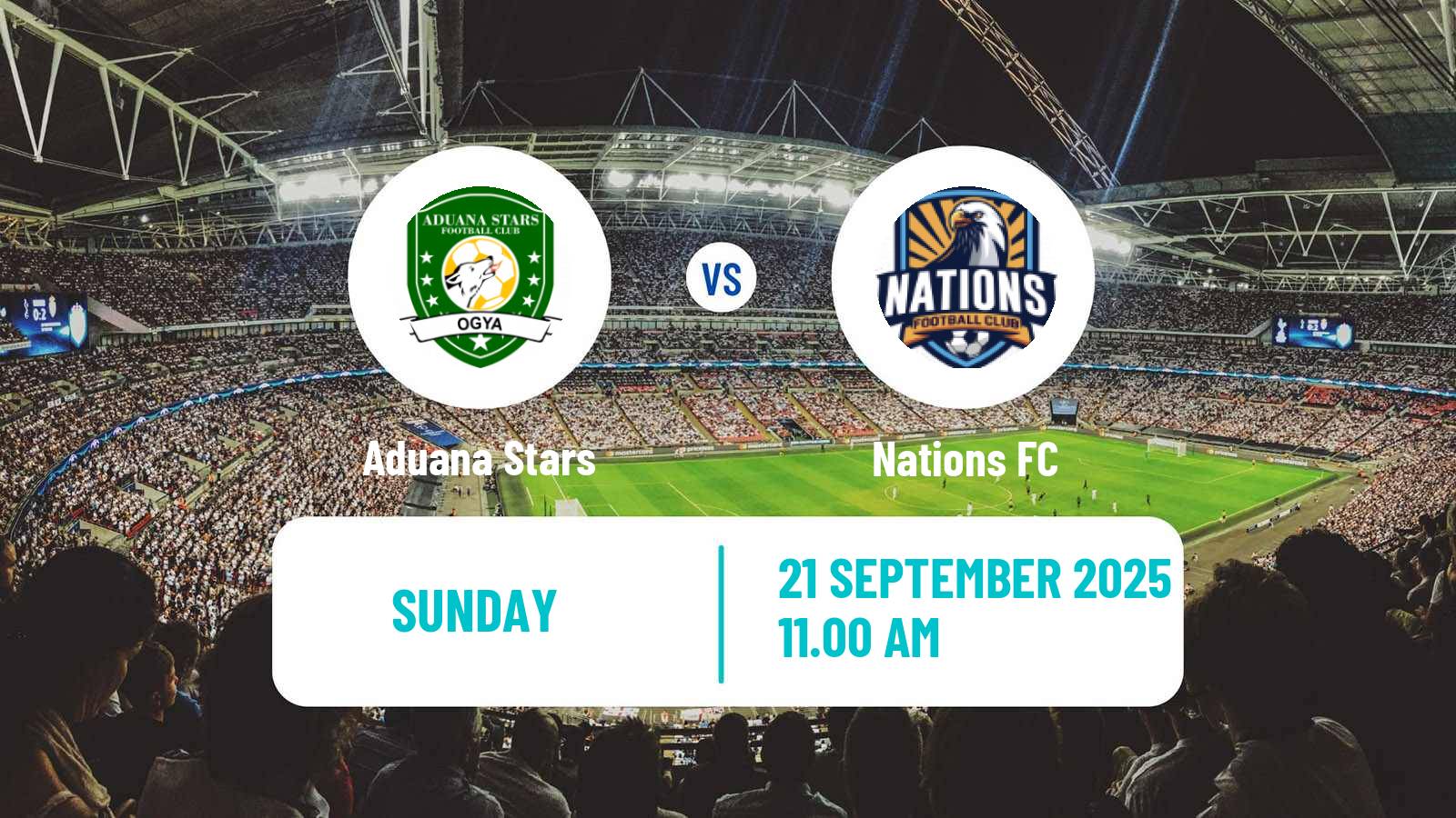 Football Ghanaian Premier League Aduana Stars - Nations FC