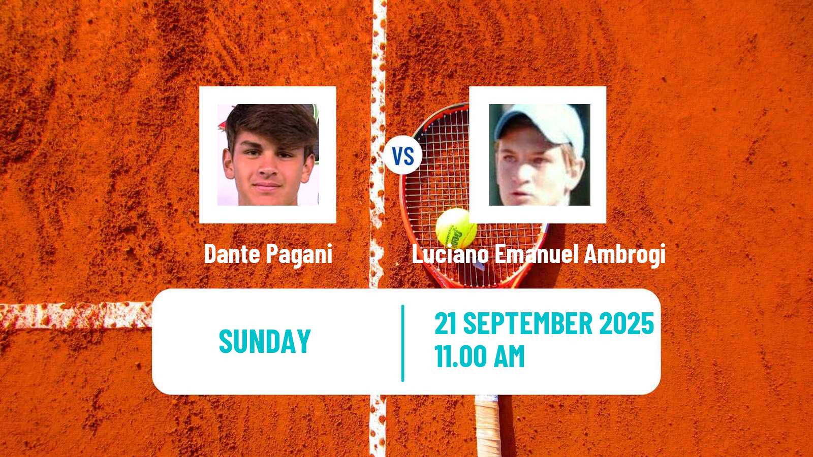 Tennis Buenos Aires 3 Challenger Men Dante Pagani - Luciano Emanuel Ambrogi