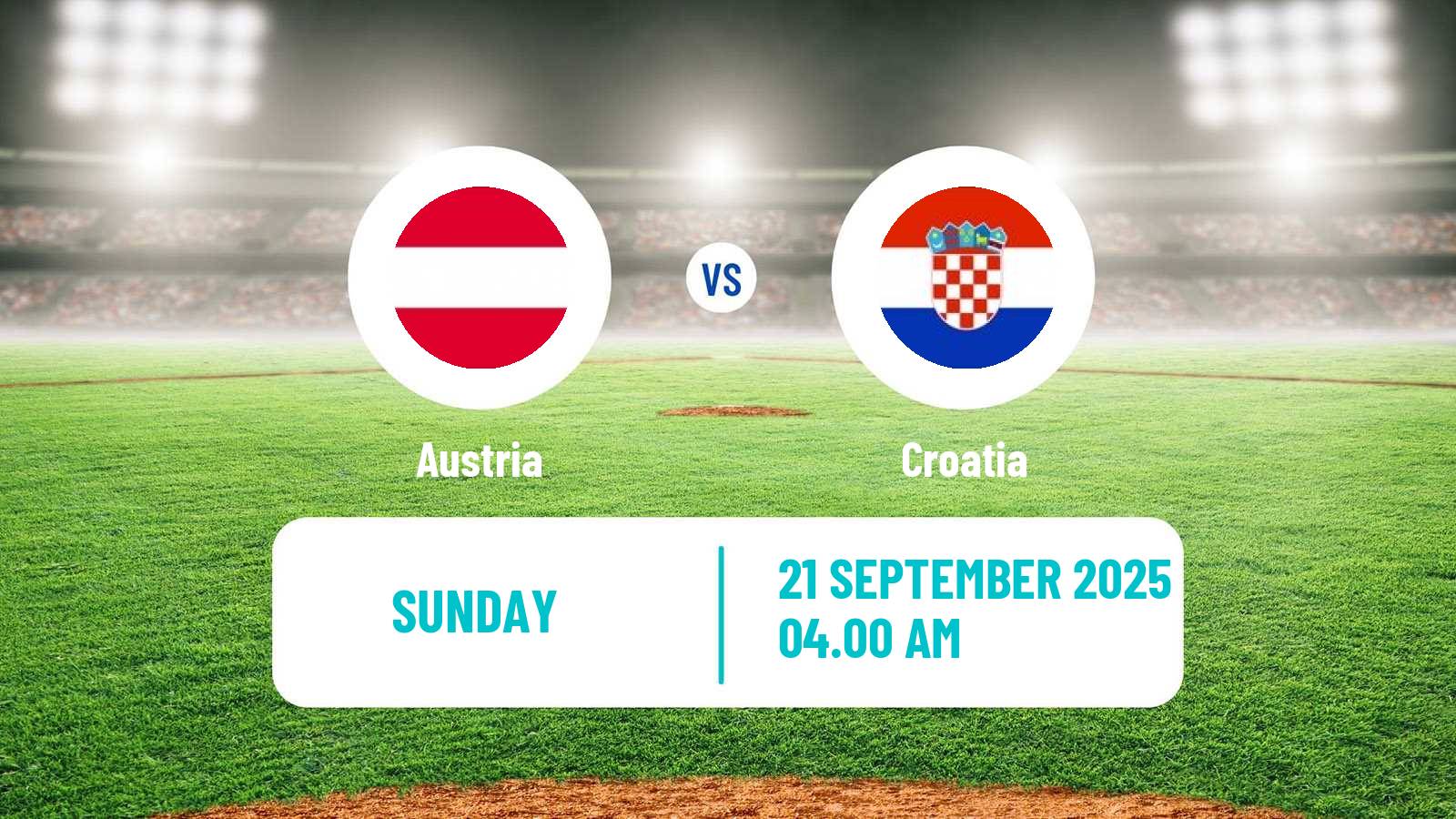 Baseball European Championship Baseball Austria - Croatia