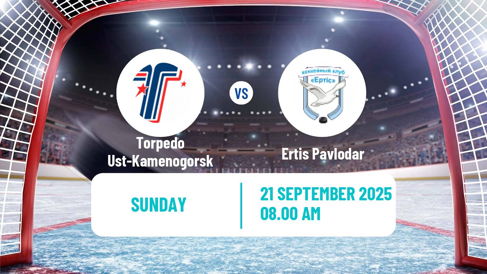 Hockey Kazakh Ice Hockey Championship Torpedo Ust-Kamenogorsk - Ertis Pavlodar