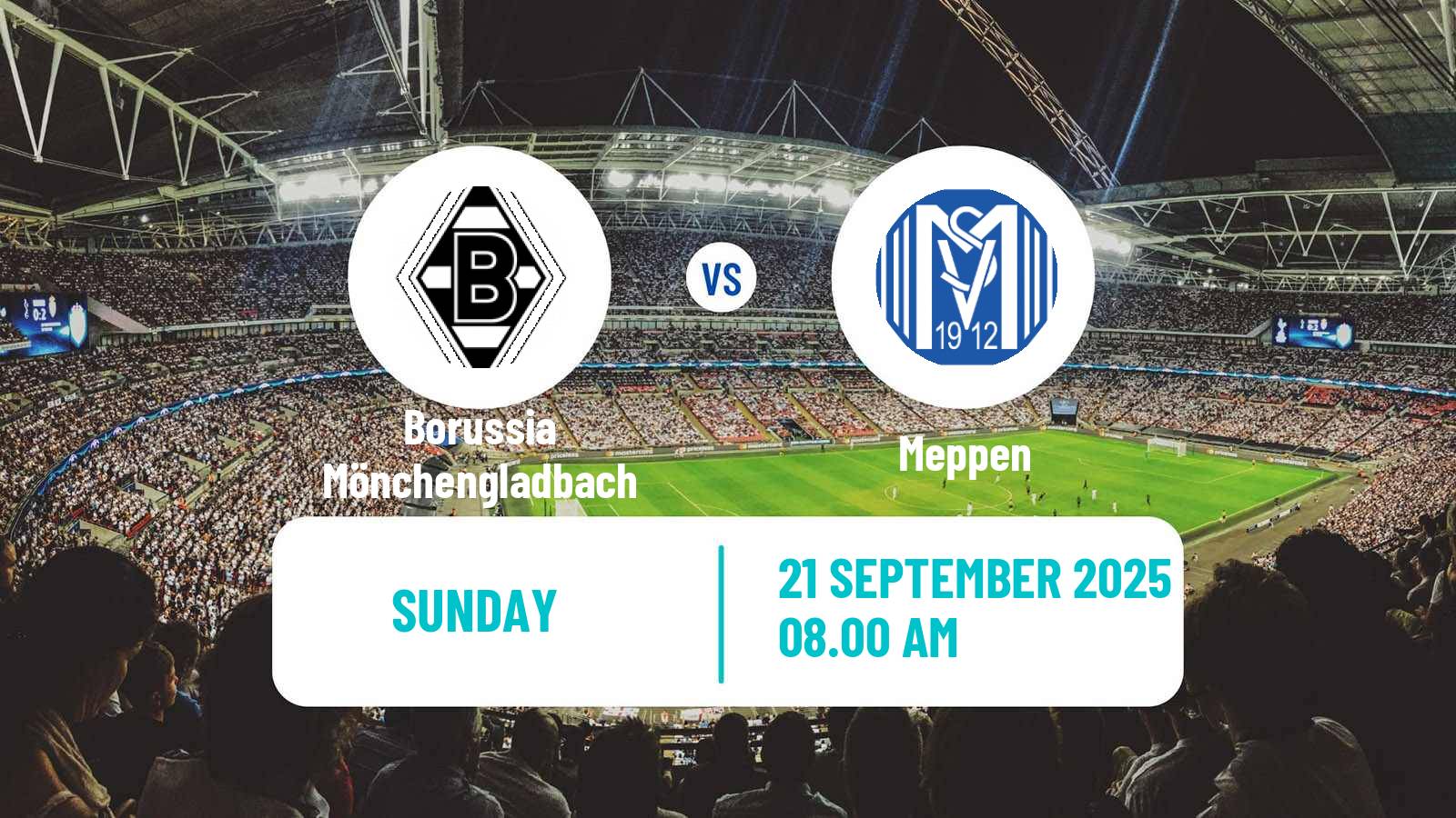 Football German 2 Bundesliga Women Borussia Mönchengladbach - Meppen