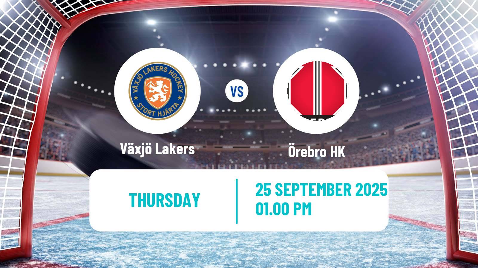 Hockey SHL Växjö Lakers - Örebro