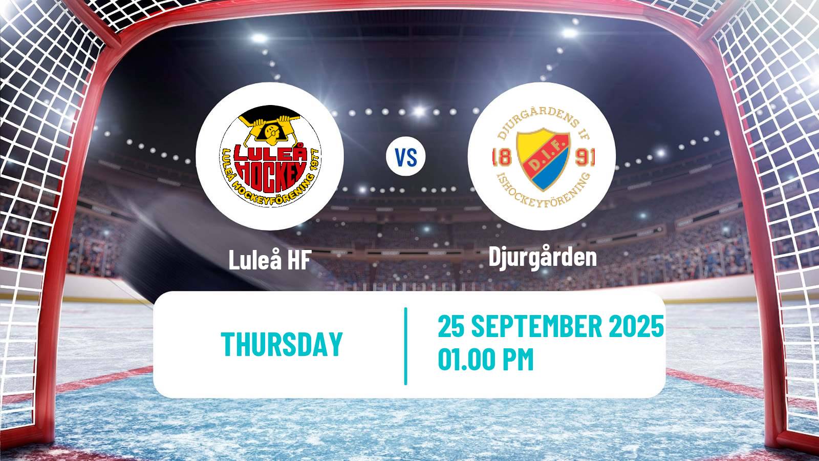 Hockey SHL Luleå - Djurgården