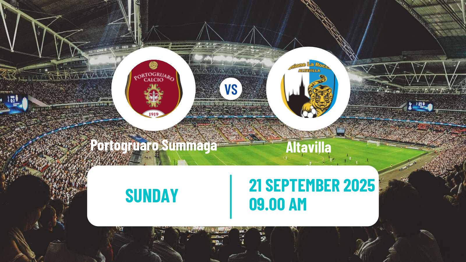 Football Italian Serie D - Group C Portogruaro Summaga - Altavilla