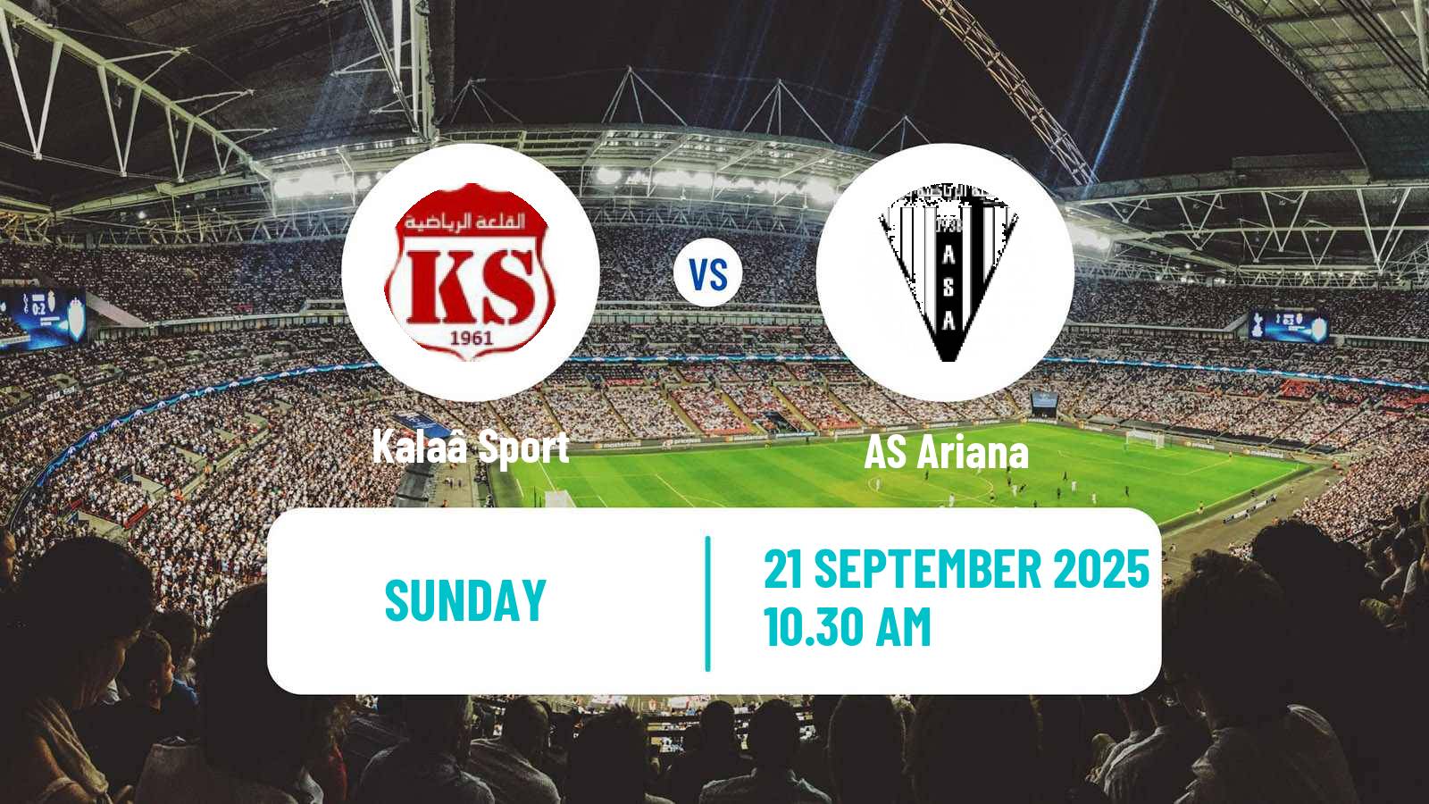 Football Tunisian Ligue 2 Kalaâ - Ariana
