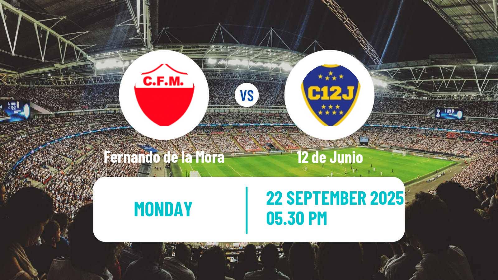 Football Paraguayan Division Intermedia Fernando de la Mora - 12 de Junio