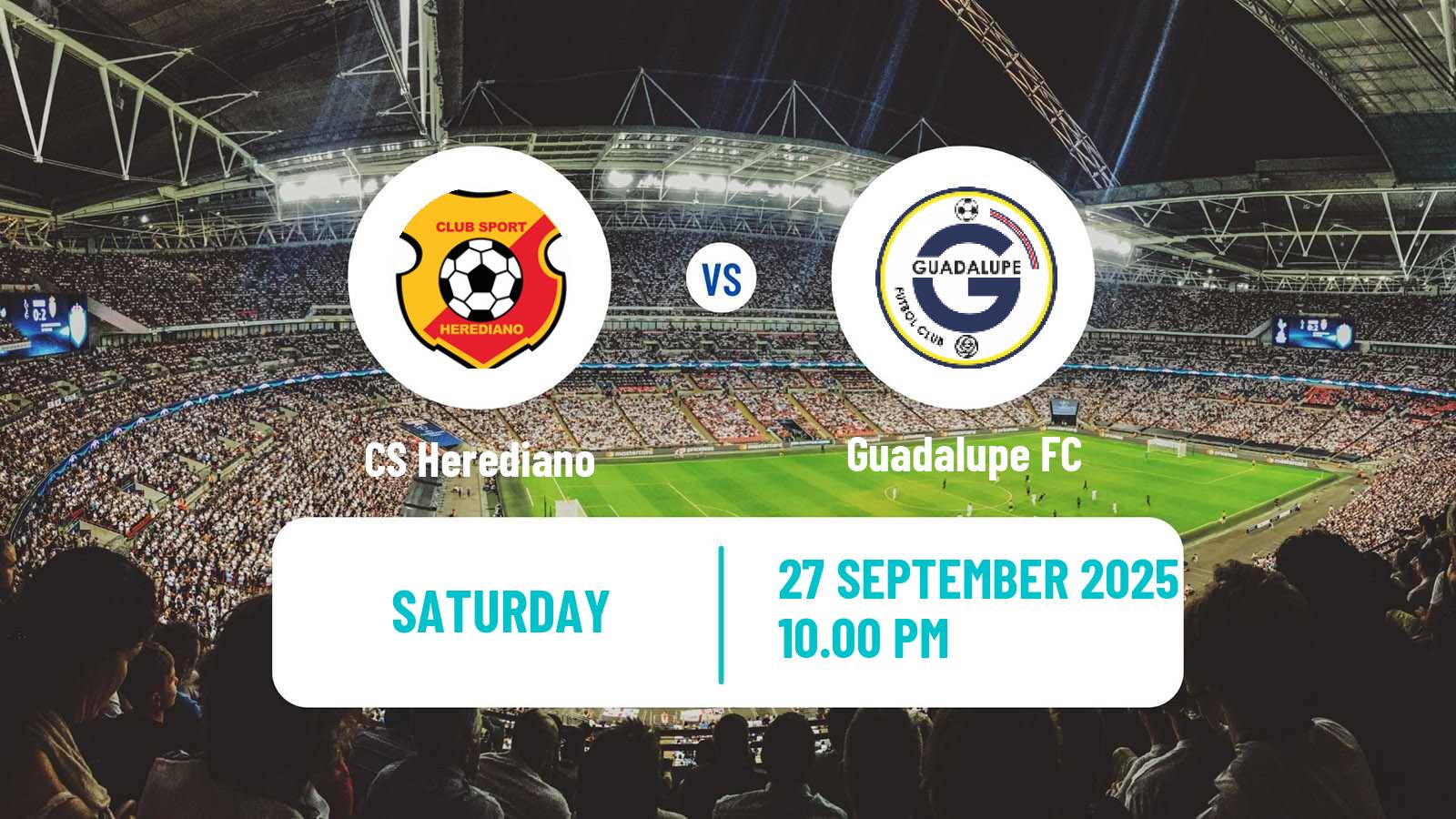 Football Costa Rican Primera Division Herediano - Guadalupe