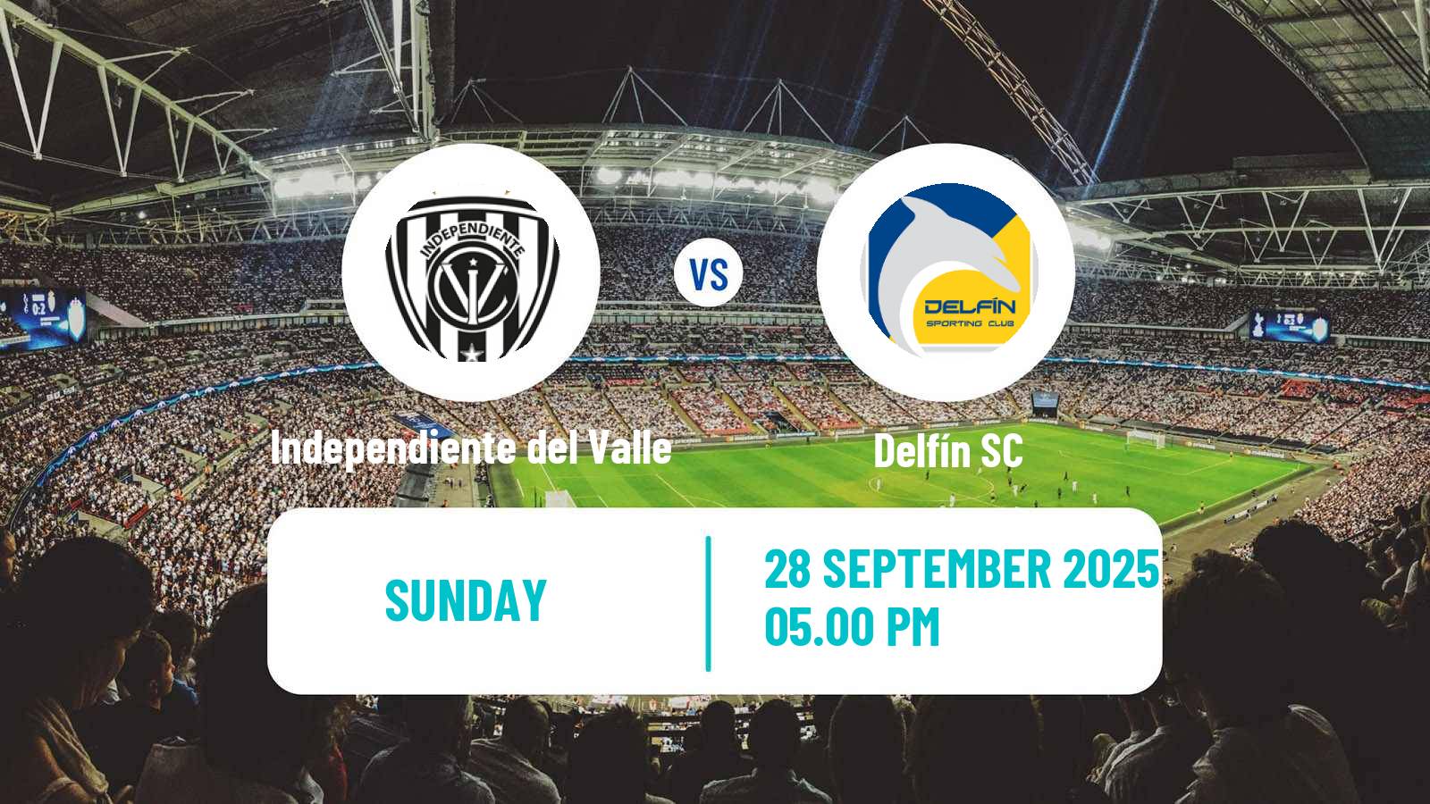 Football Ecuadorian Liga Pro Independiente del Valle - Delfín