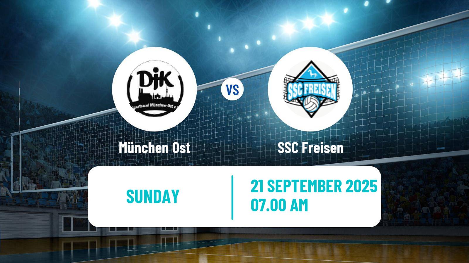 Volleyball German 2 Bundesliga South Volleyball Women München Ost - Freisen