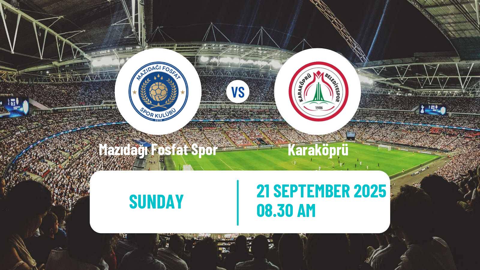 Football Turkish 3 Lig Group 2 Mazıdağı Fosfat Spor - Karaköprü