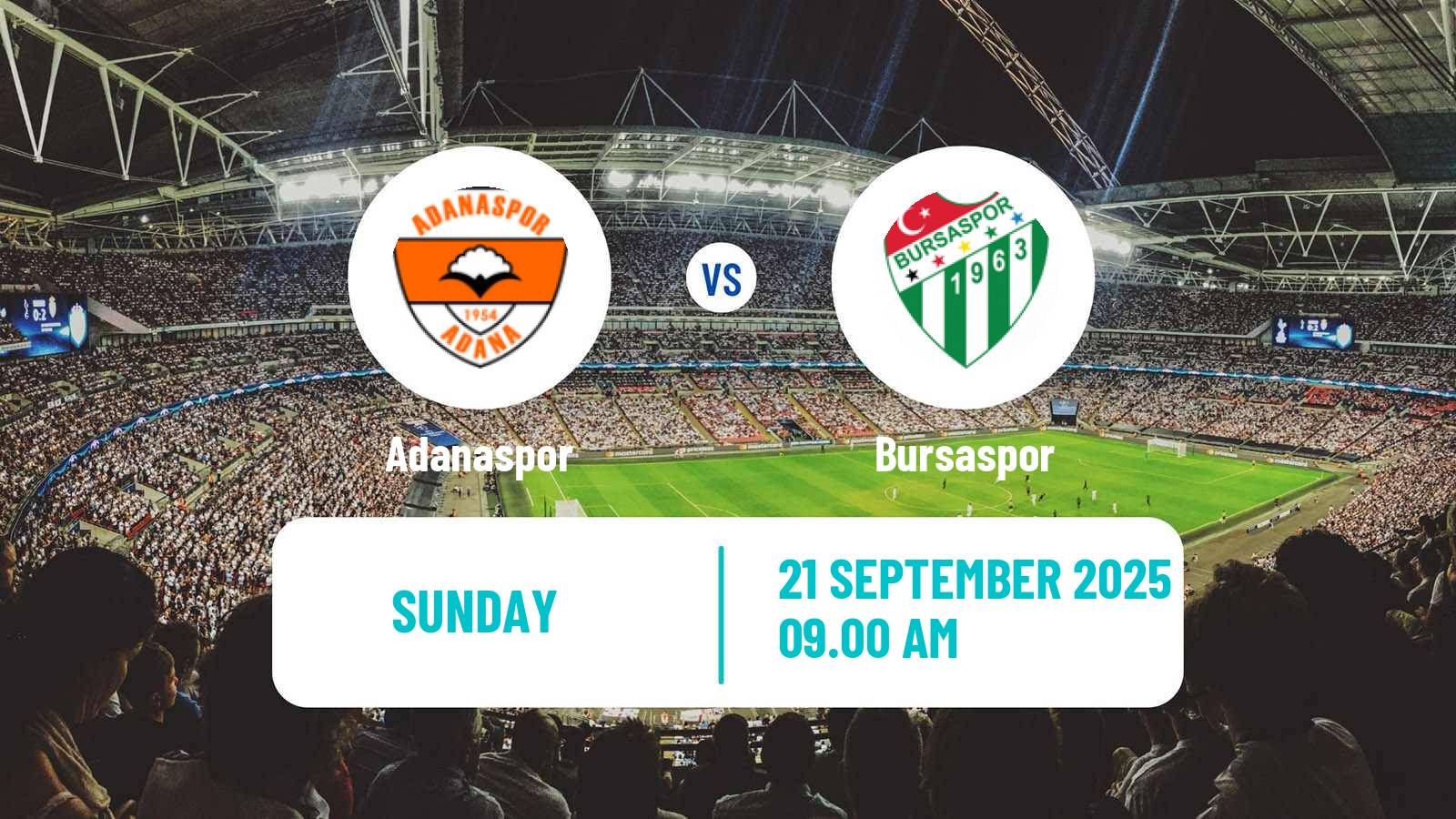 Football Turkish Second League Red Group Adanaspor - Bursaspor