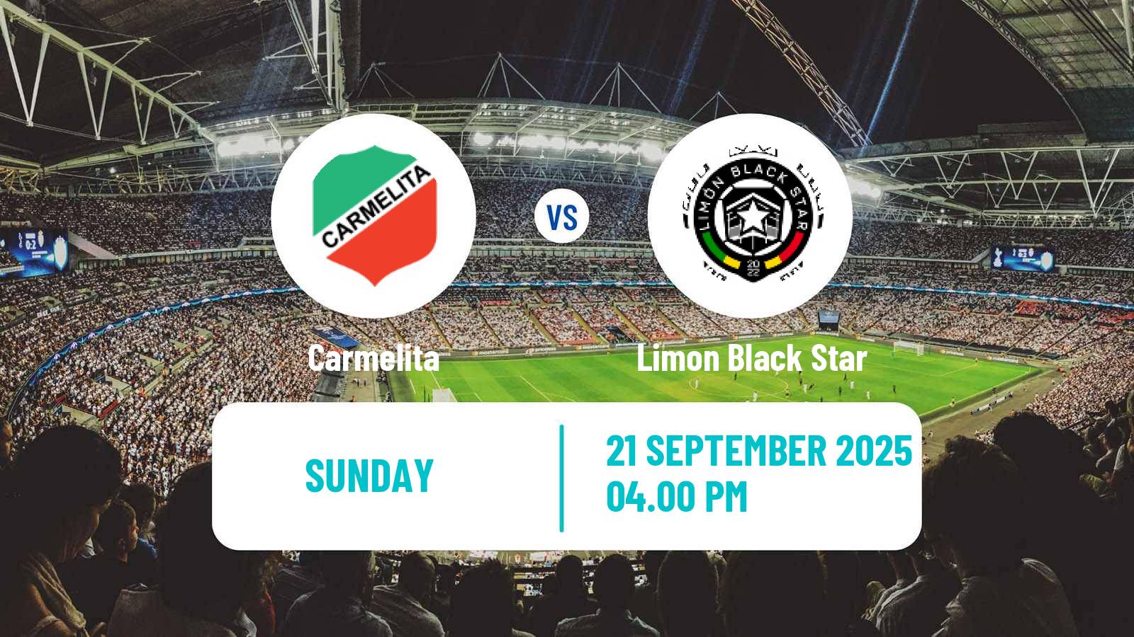 Football Costa Rican Liga de Ascenso Carmelita - Limon Black Star