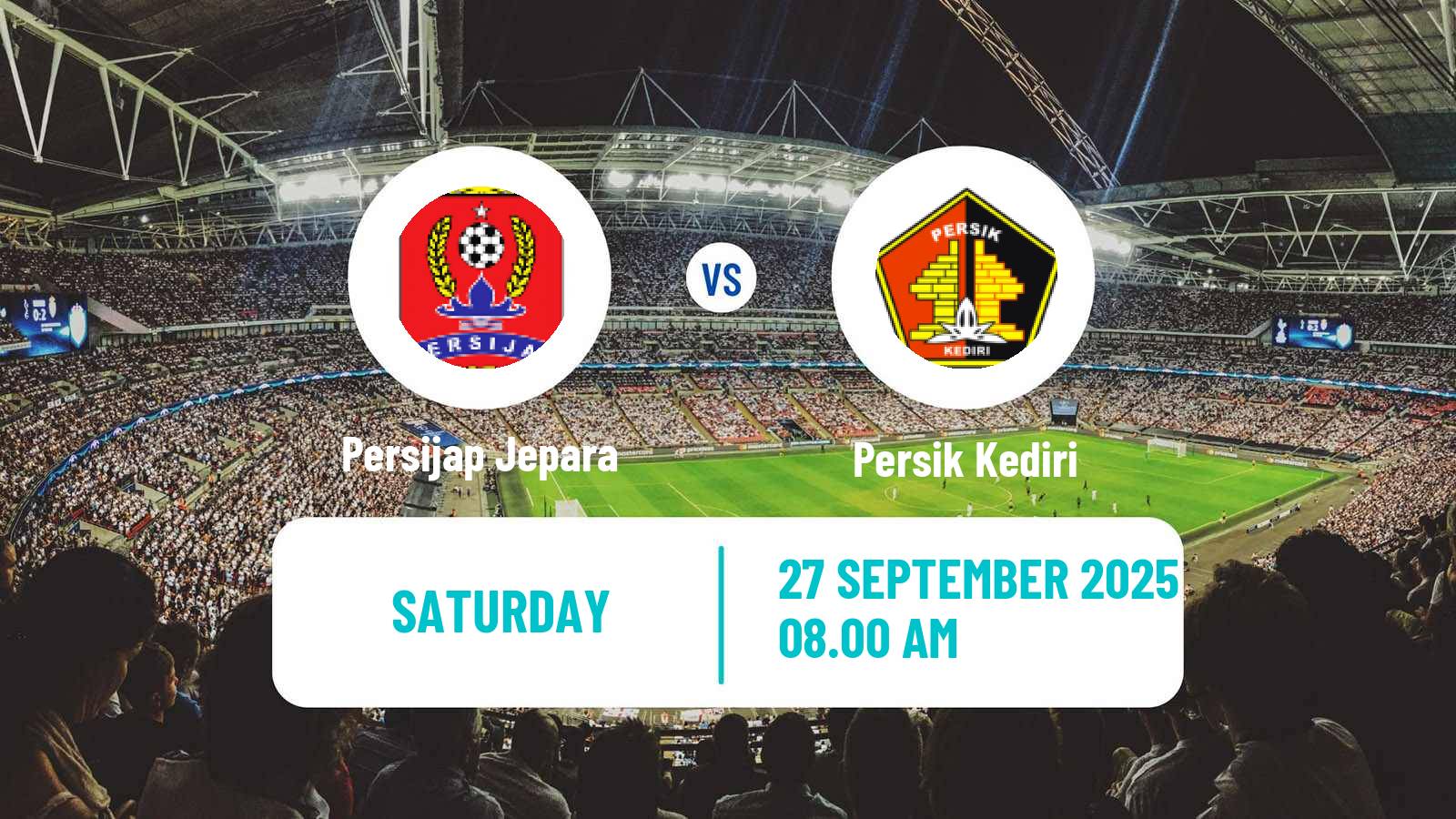 Football Indonesian Liga 1 Persijap Jepara - Persik Kediri