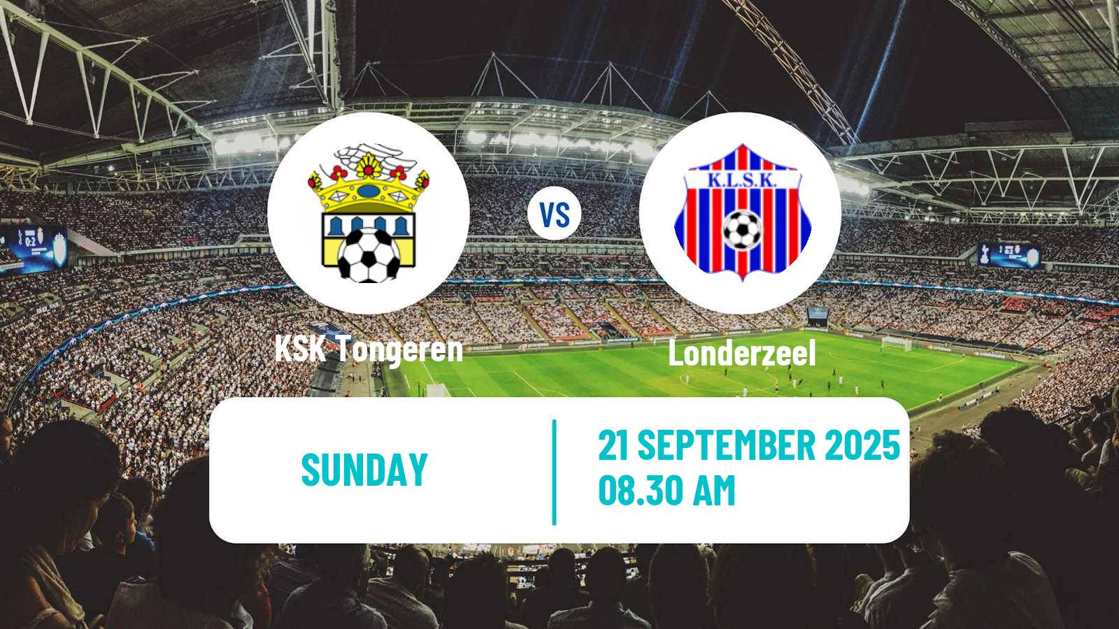 Football Belgian Second Amateur Division Group B Tongeren - Londerzeel