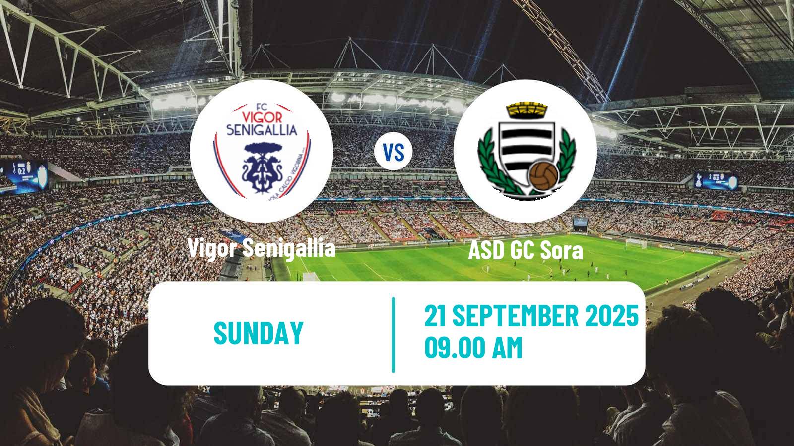 Football Italian Serie D - Group F Vigor Senigallia - Sora