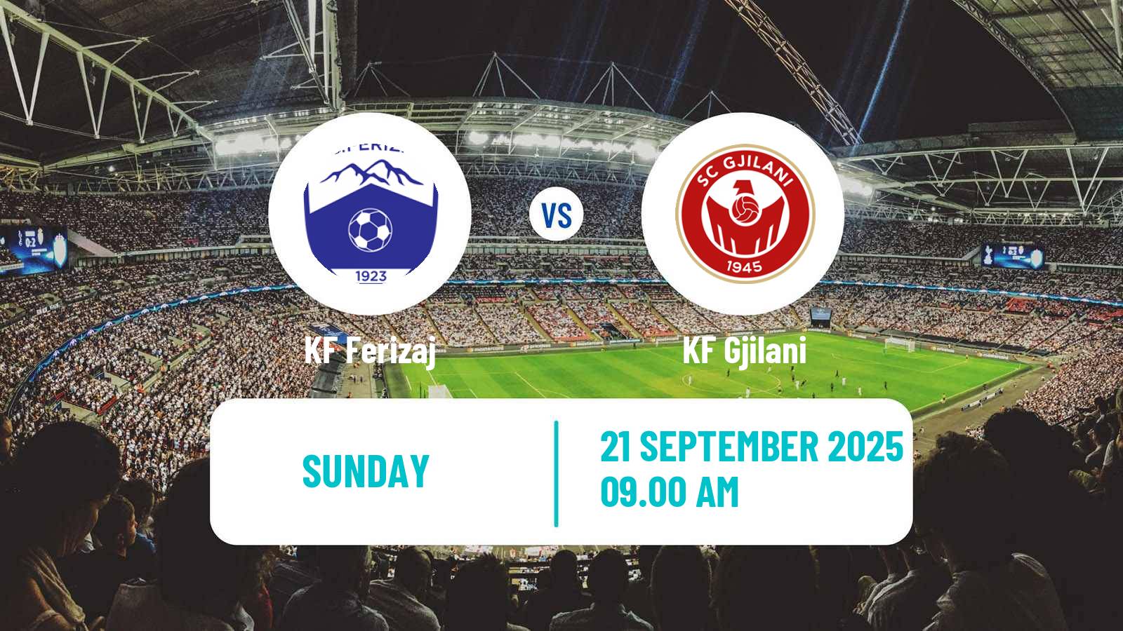 Football Kosovo Superliga Ferizaj - Gjilani