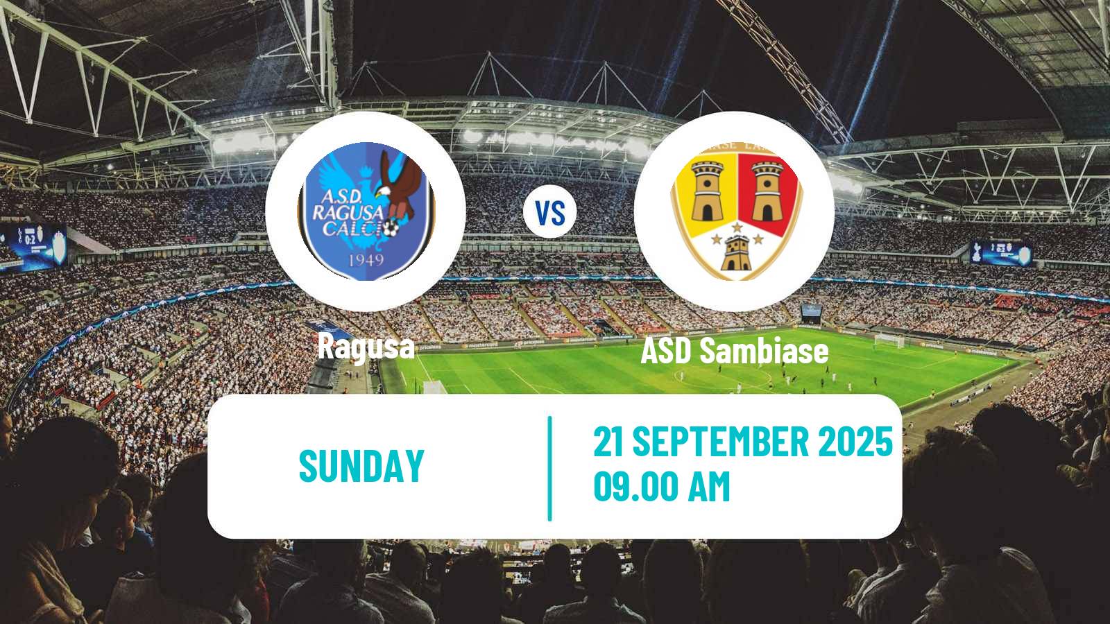 Football Italian Serie D - Group I Ragusa - Sambiase