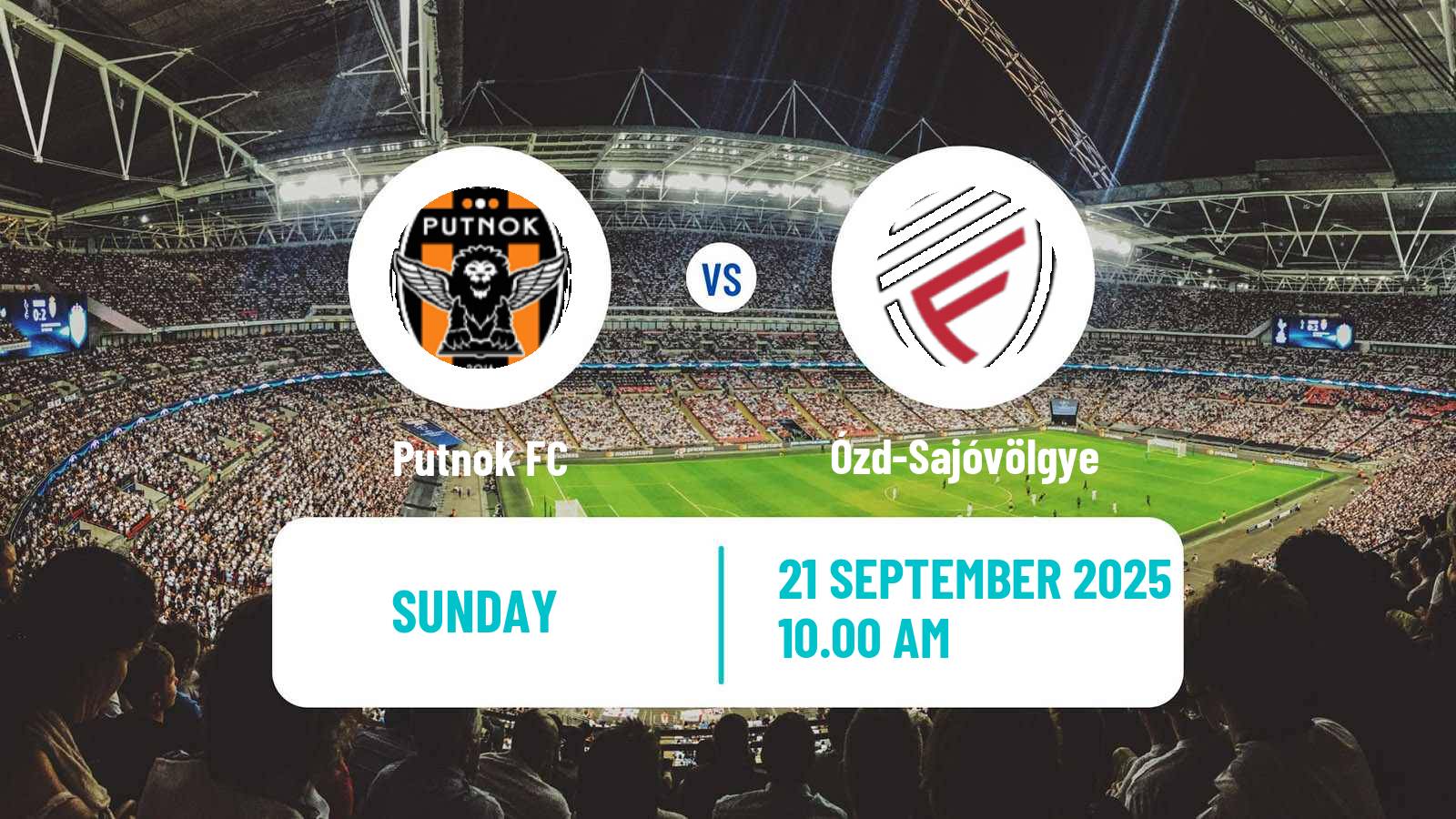 Football Hungarian NB III Northeast Putnok - Ózd-Sajóvölgye