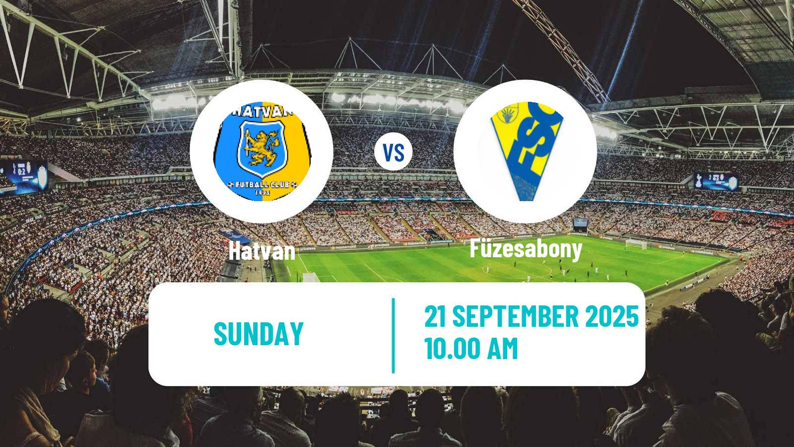 Football Hungarian NB III Northeast Hatvan - Füzesabony