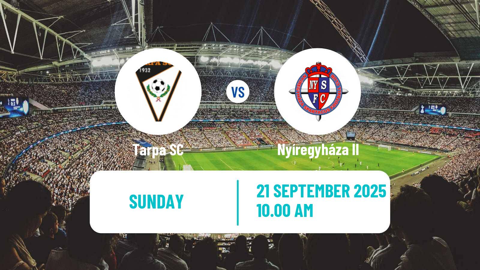 Football Hungarian NB III Northeast Tarpa - Nyíregyháza II