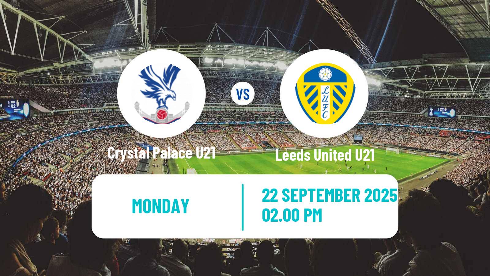 Football English Premier League 2 Crystal Palace U21 - Leeds United U21