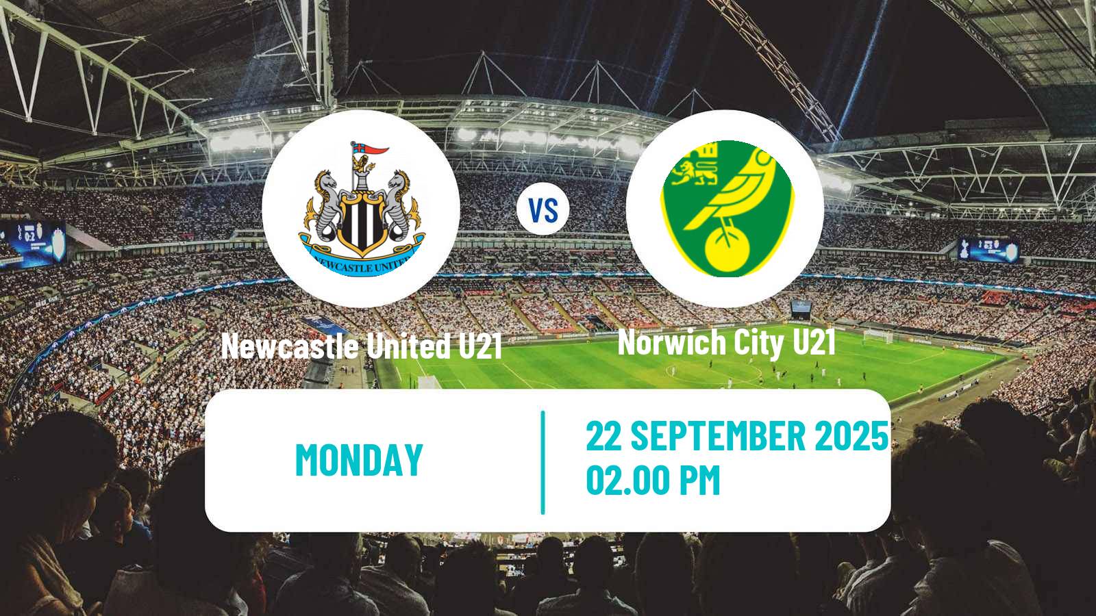 Football English Premier League 2 Newcastle United U21 - Norwich City U21