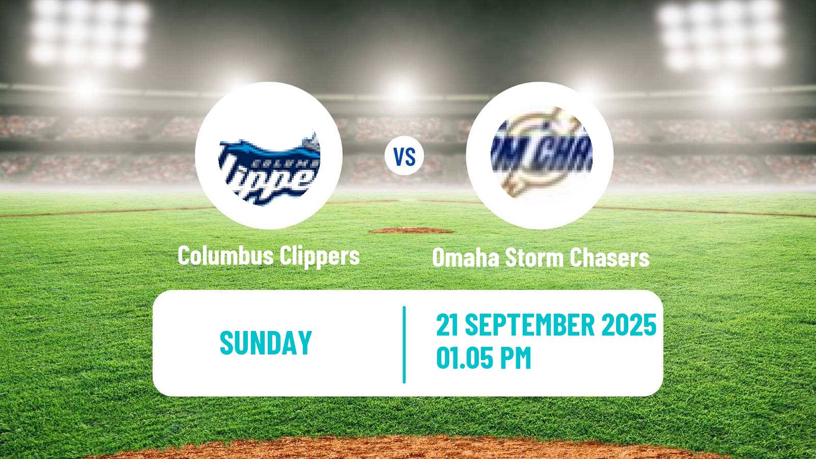 Baseball IL Columbus Clippers - Omaha Storm Chasers