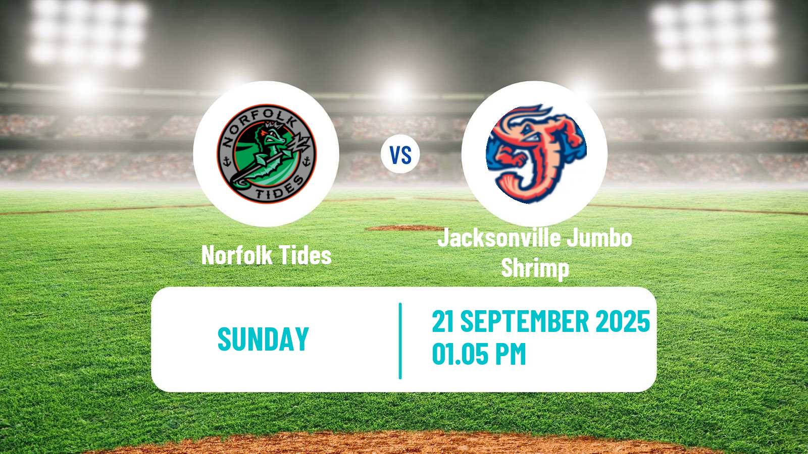 Baseball IL Norfolk Tides - Jacksonville Jumbo Shrimp