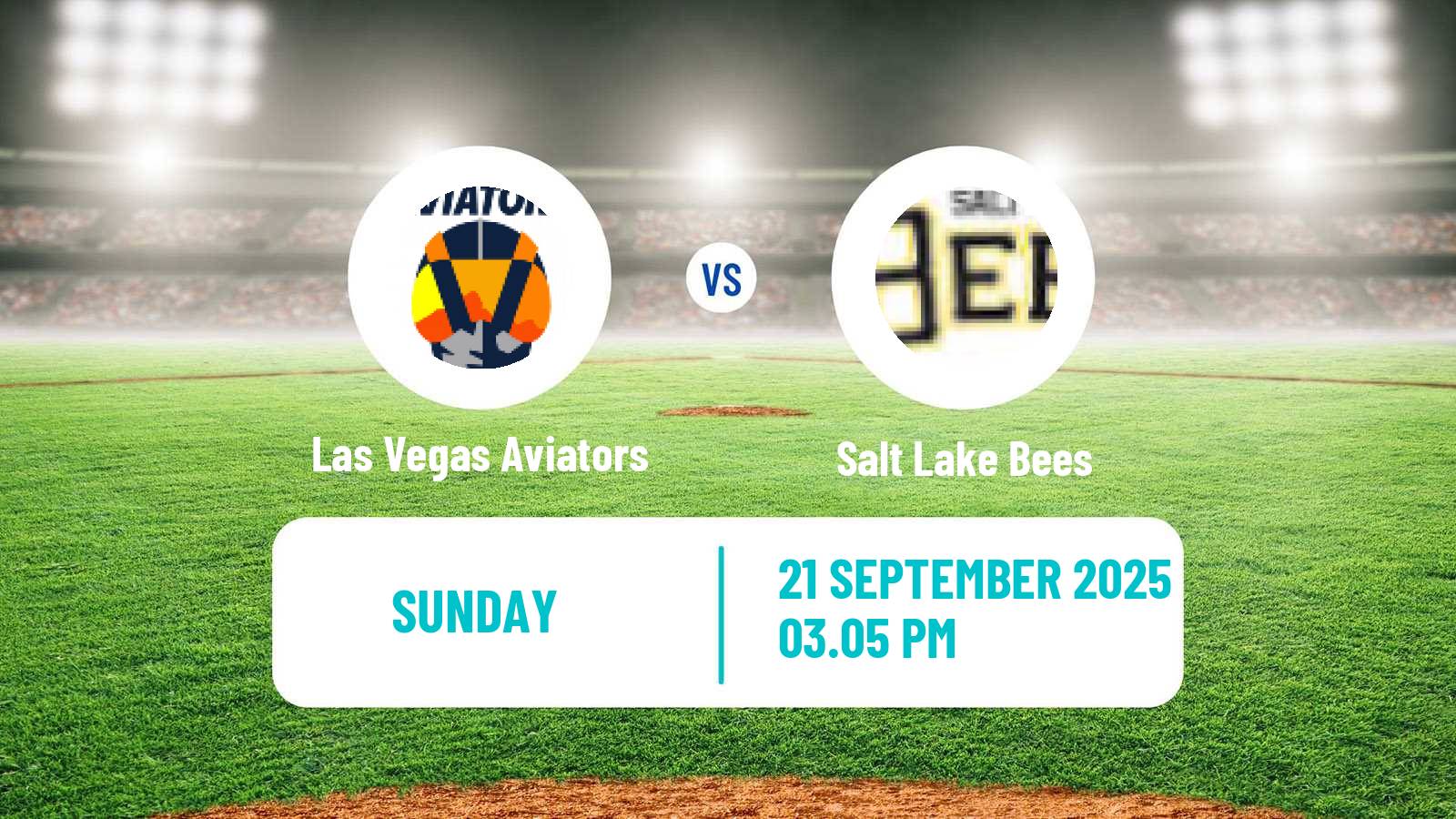 Baseball PCL Las Vegas Aviators - Salt Lake Bees