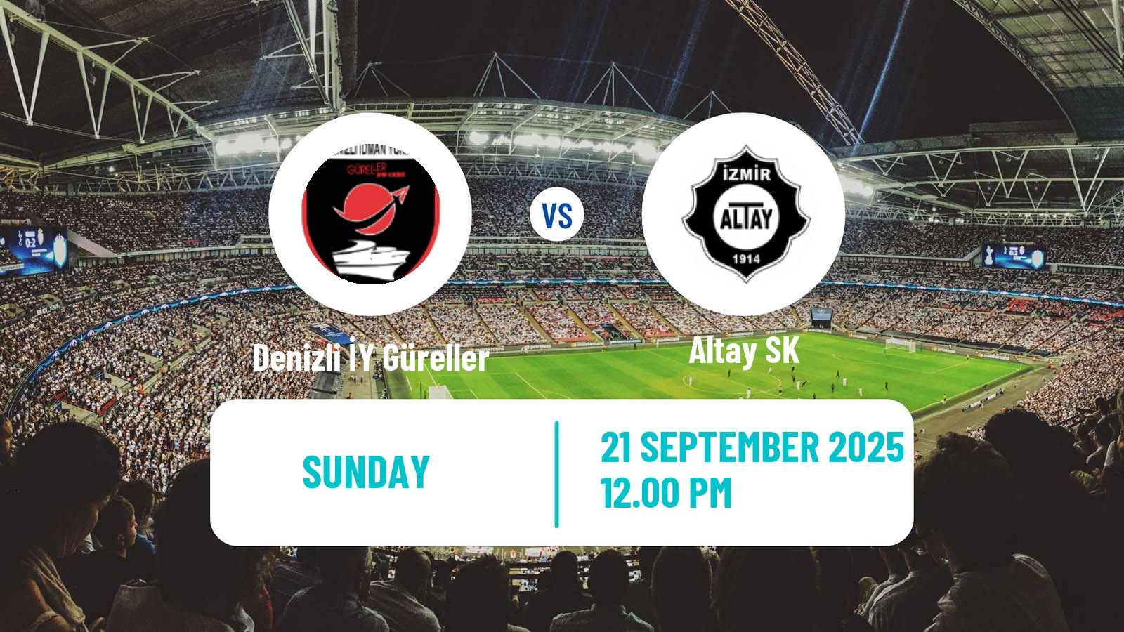 Football Turkish 3 Lig Group 4 Denizli İY Güreller - Altay