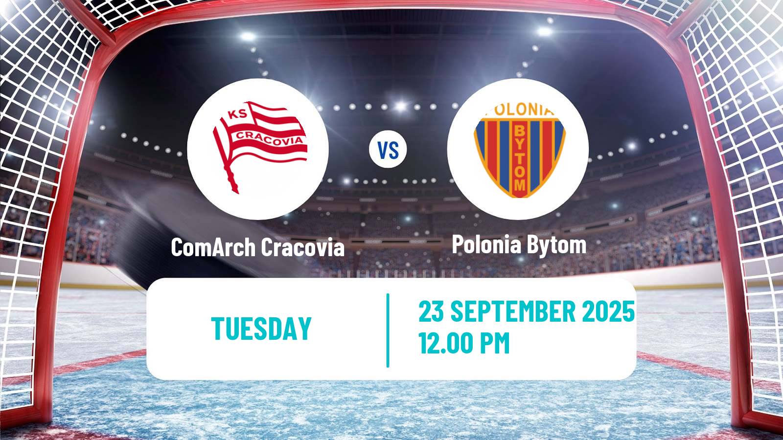 Hockey Polska Liga Hokejowa ComArch Cracovia - Polonia Bytom